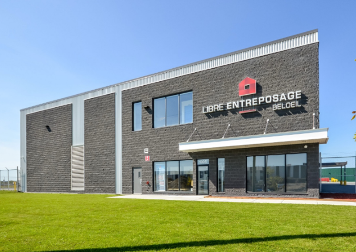 Bâtisse de Libre Entreposage Beloeil